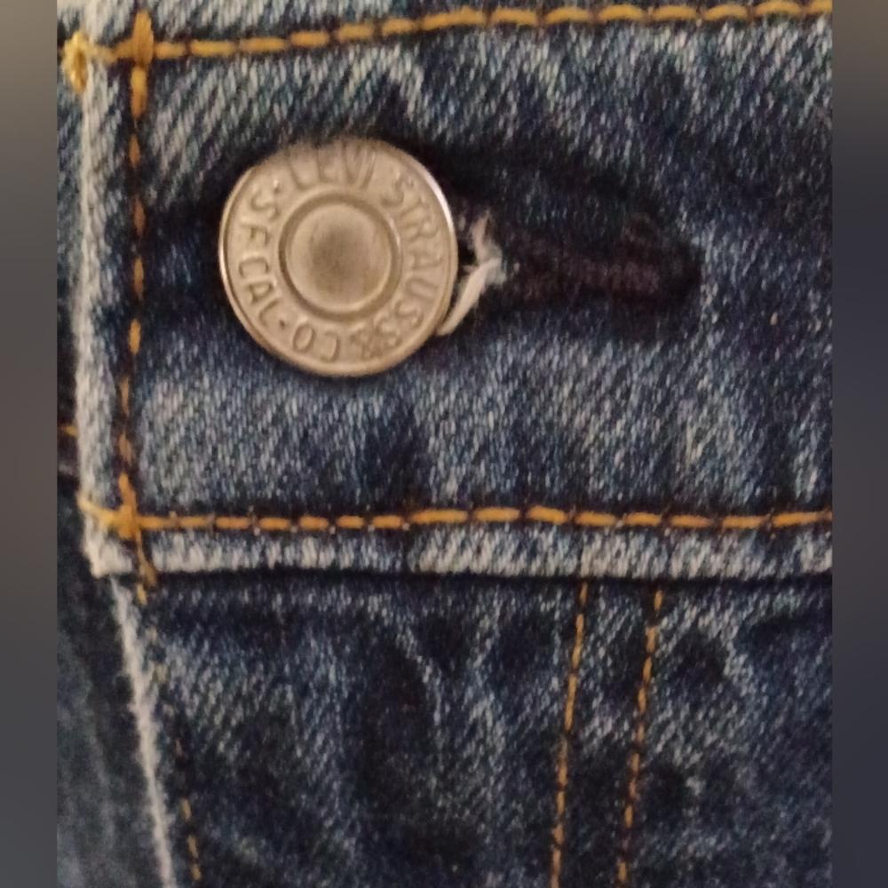 Levi's 511 Men's Relaxed Fit Jeans in Medium Blue Denim 40x32 - Picture 6 of 9